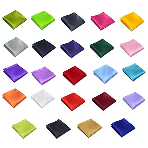 dancepandas Einstecktuch Einfarbig 24PCS Kavalierstuch Stecktuch Pochette, für Hochzeit, Party - 24 Farben 22 x 22 cm dancepandas Einstecktuch Einfarbig 24PCS Kavalierstuch Stecktuch Pochette, für Hochzeit, Party - 24 Farben 22 x 22 cm von dancepandas
