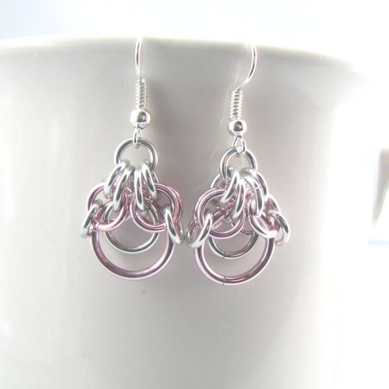Demeter Chainmaille Ohrringe Demeter Chainmaille Ohrringe von dancingleafstudios