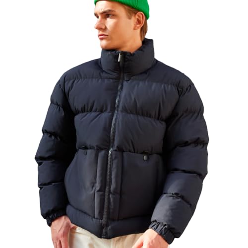 danger Wintermantel Herren, Regen Wasserabweisendes Material, Jacket Winter Warm, Winddicht Warmer Winter Mantel von danger