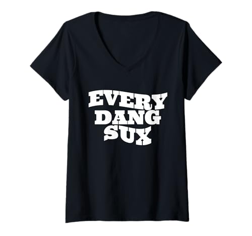 Damen Jede verdammte sechs T-Shirt mit V-Ausschnitt Damen Jede verdammte sechs T-Shirt mit V-Ausschnitt von dangs