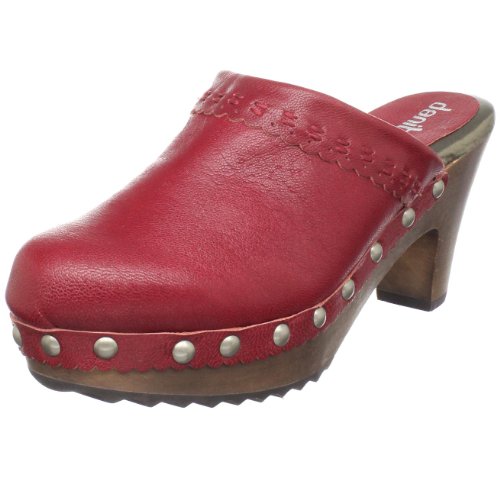 daniblack Sybil Clog für Damen, Intensives Rouge, 43 EU von daniblack