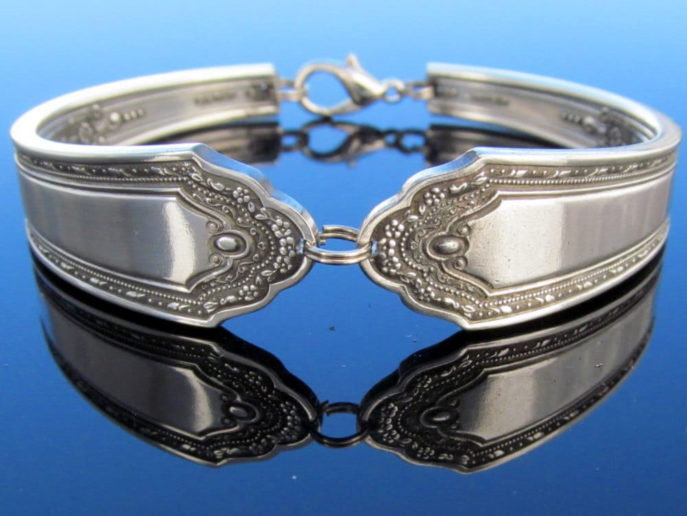 Löffel Armband Romantik Antik 1924 von dankartistry