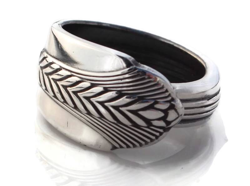 Löffel Ring Allure Größe 3-15 Silber Schmuck Herrenring Damenring Weizenring Der Geschenk Für Ihn Sie Spezielle von dankartistry