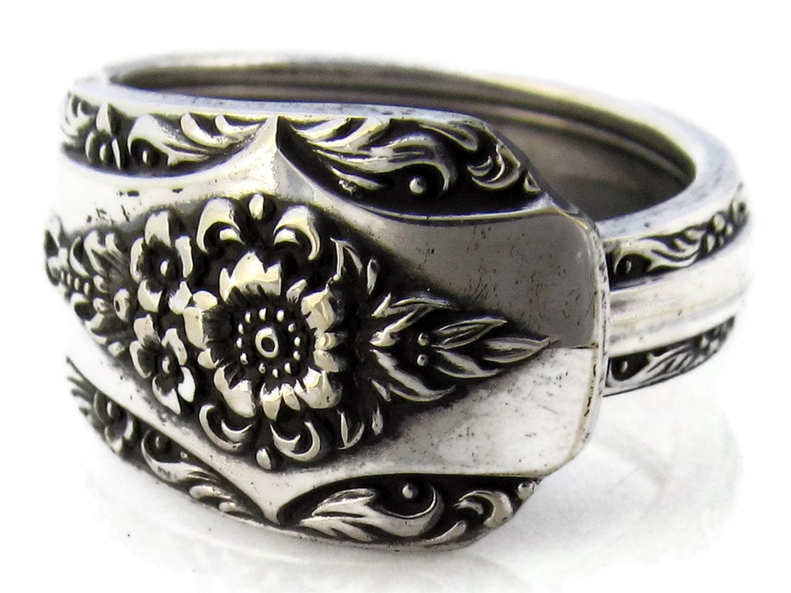 Löffel Ring Eleganz Gr. 3-15 von dankartistry