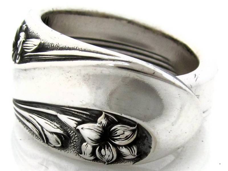 Löffel Ring Romantik Tief Silber von dankartistry