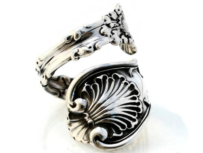 Löffel Ring Sterling Silber Imperial Queen Von Withing 1893 Größe 6-15 von dankartistry