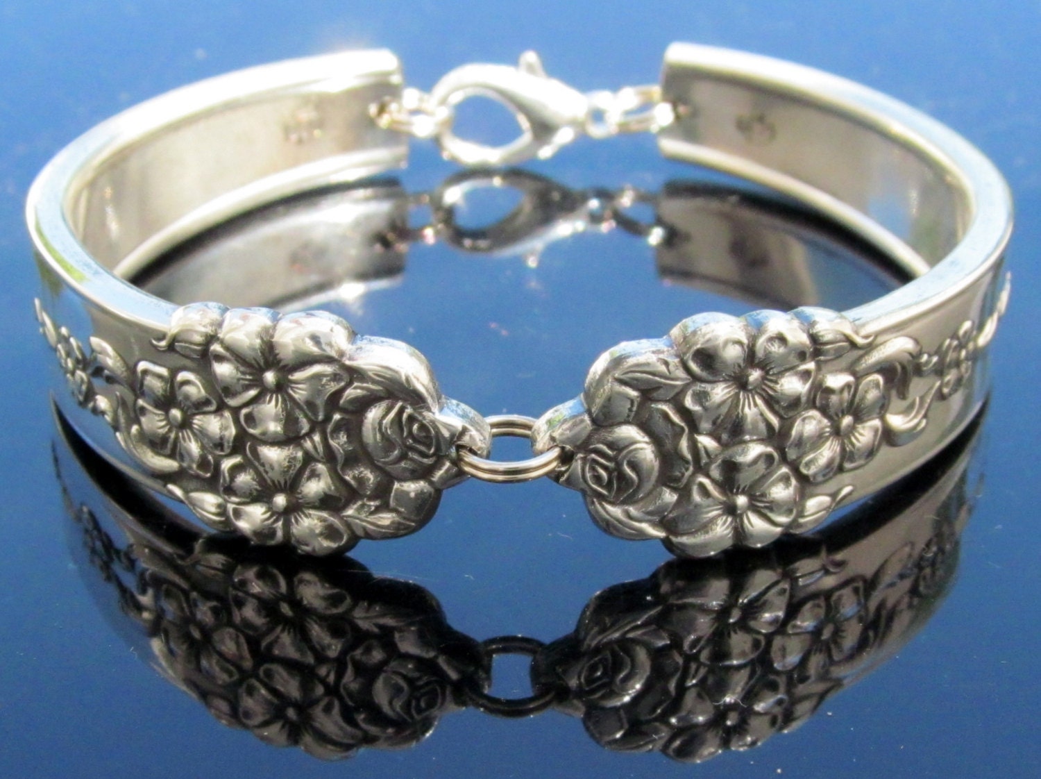 Schöne Löffel Armband Moos Rose von dankartistry