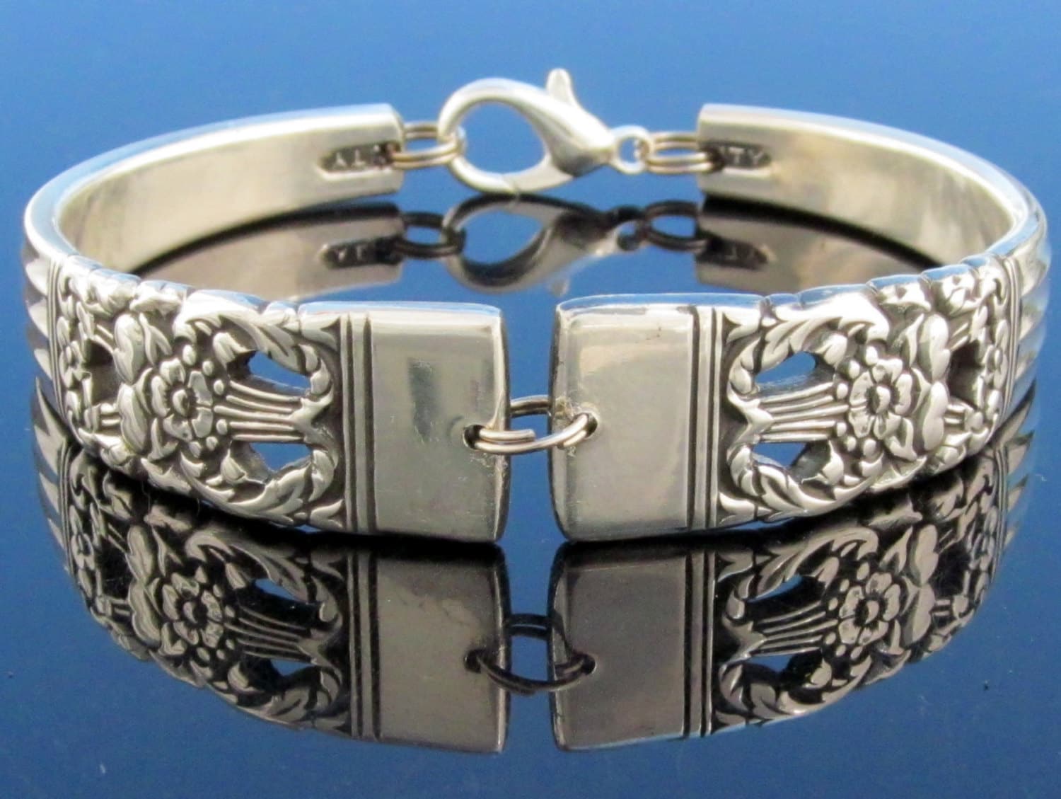 Silberwaren Armband Löffel Krönung von dankartistry