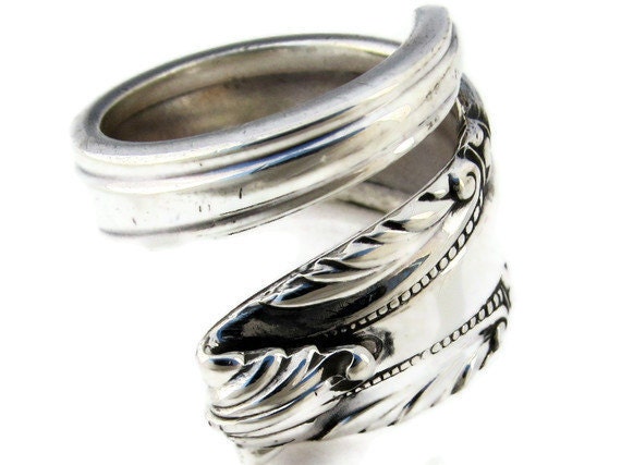 Stradivari Sterling Silber Löffel Ring Größe 54 - 13 Wallace von dankartistry