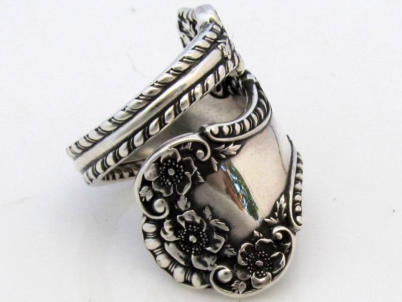 sterling Silber Löffel Ring Cabochon 1899 Von Gorham von dankartistry