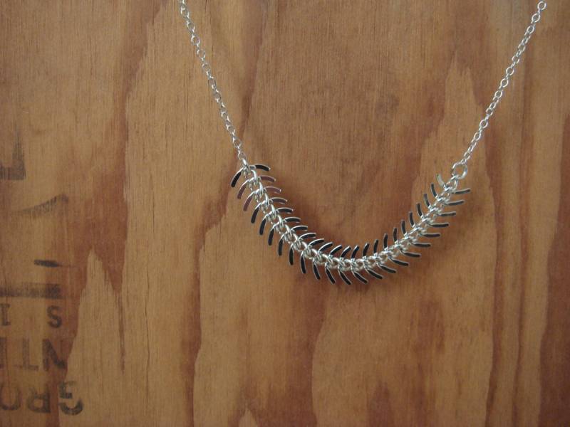 Fishbone-Halskette von dapht
