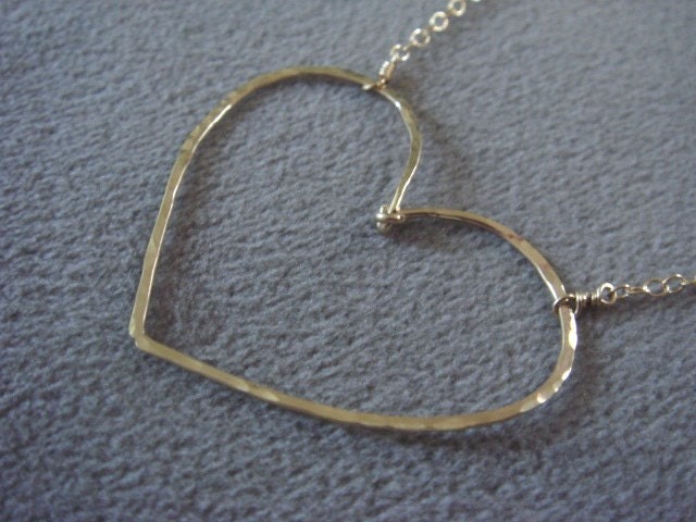 Gold Herz-Halskette Gold Herz-Halskette von dapht