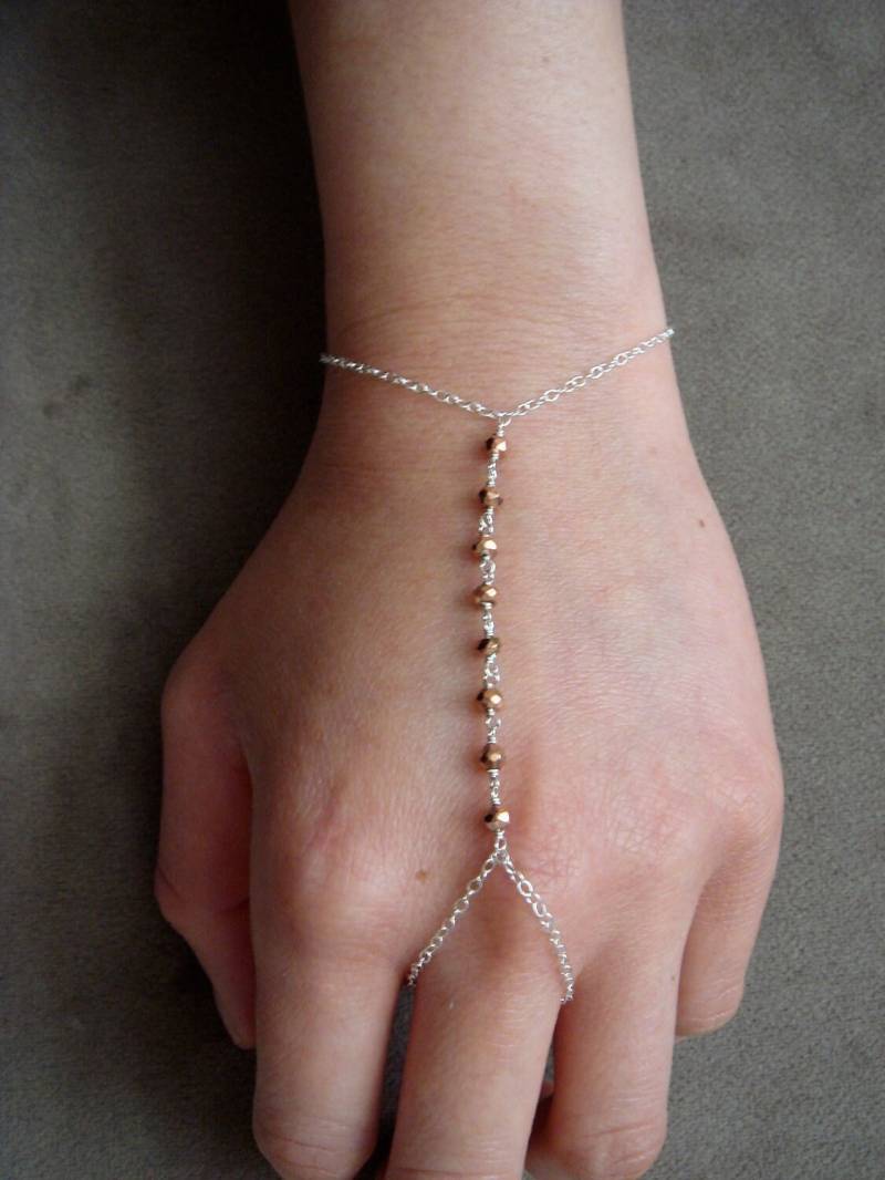 Verkauf - Rose Pyrit Handkette Verkauf - Rose Pyrit Handkette von dapht