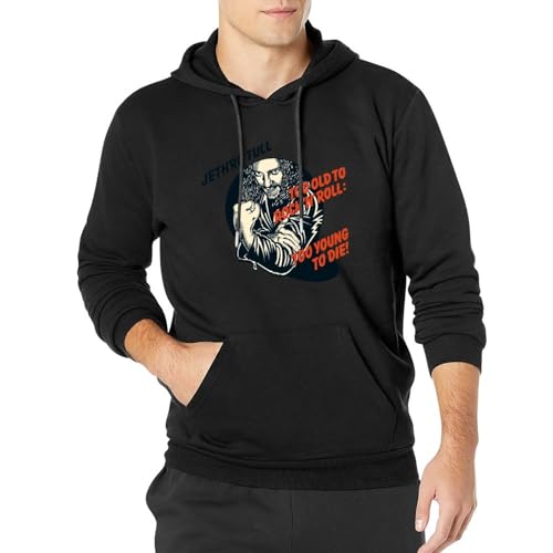 Jethro Tull Too Old to Rock 'N' Roll Too Young to Die Album Cover Hoody Top 3XL von daran