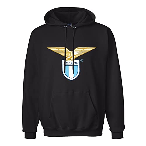 daran Men's Stemma Ss Lazio Logo Printed Pullover Hoodies M von daran