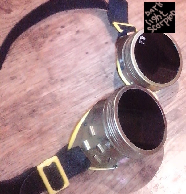 Vintage Brille Steampunk Alte Cyber Schweißer Industrial Cyberpunk Vintage Brille Steampunk Alte Cyber Schweißer Industrial Cyberpunk von darklightscorpion