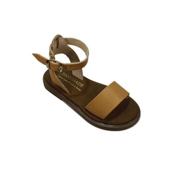 Handgefertigte Ledersandalen Für Kinder | -Fußgelenk-Manschette Baby Mädchen Sommer Schuhe Schicke Sandalen Handgemachte von darkwingsshop