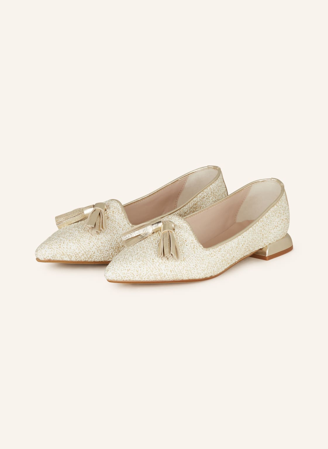 Darling Harbour Ballerinas beige von darling harbour