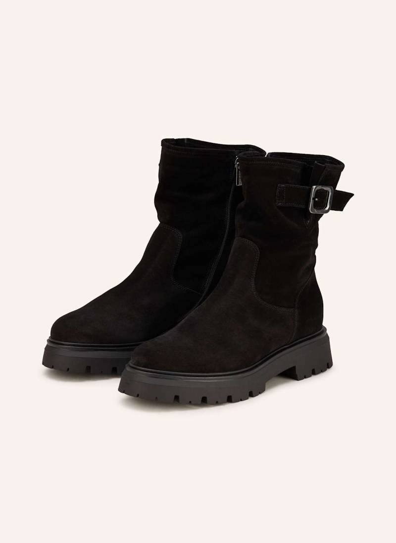 Darling Harbour Biker Boots schwarz von darling harbour