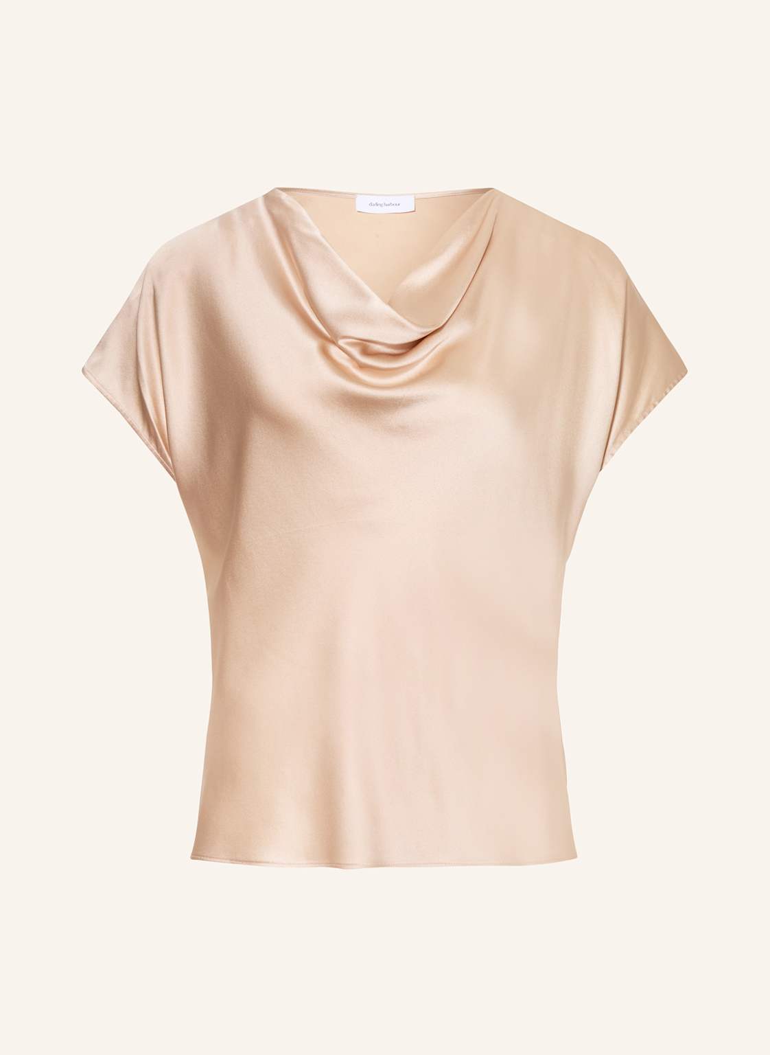 Darling Harbour Blusenshirt Aus Seide beige von darling harbour