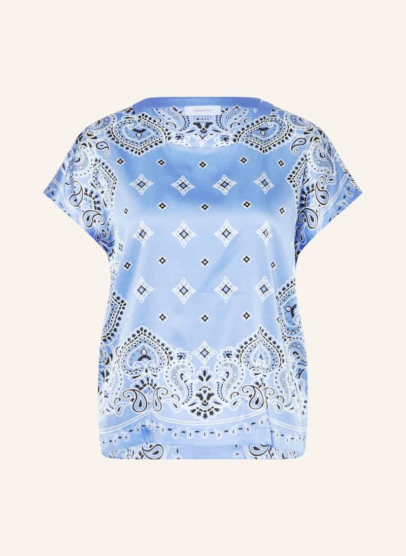 Darling Harbour Blusenshirt Aus Seide blau von darling harbour