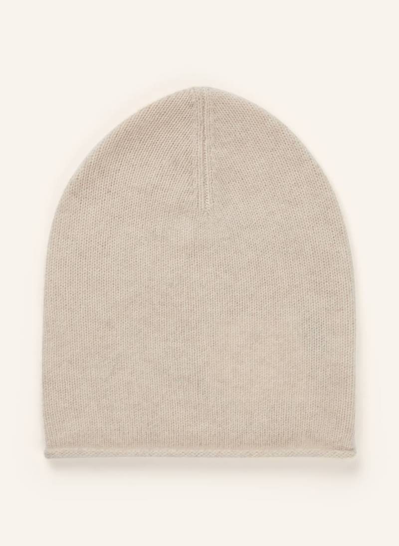 Darling Harbour Cashmere-Mütze beige von darling harbour