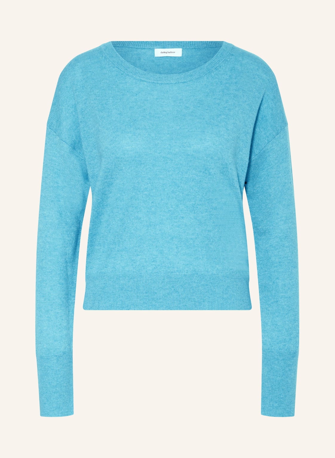 Darling Harbour Cashmere-Pullover blau von darling harbour