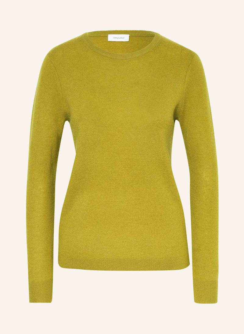 Darling Harbour Cashmere-Pullover gelb von darling harbour
