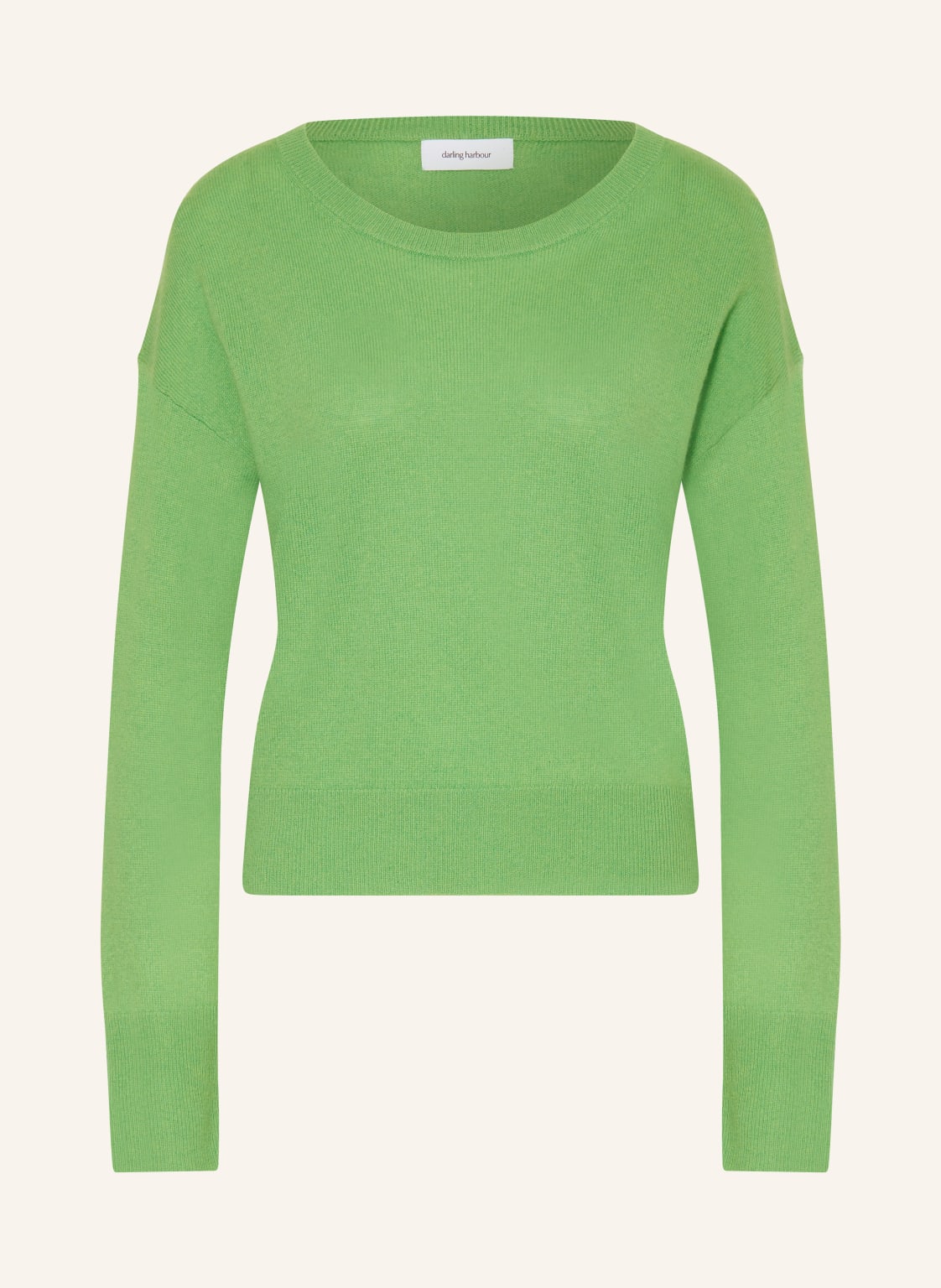 Darling Harbour Cashmere-Pullover gruen von darling harbour