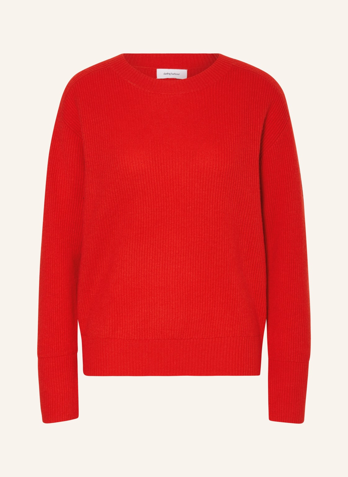 Darling Harbour Cashmere-Pullover rot von darling harbour