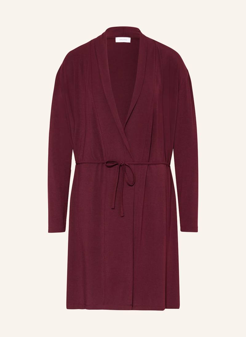 Darling Harbour Damen-Morgenmantel rot von darling harbour