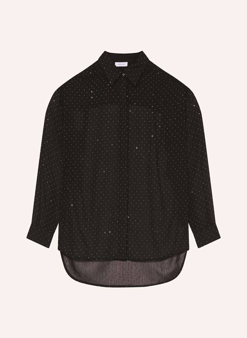 Darling Harbour Hemdbluse Mit Schmucksteinen schwarz von darling harbour