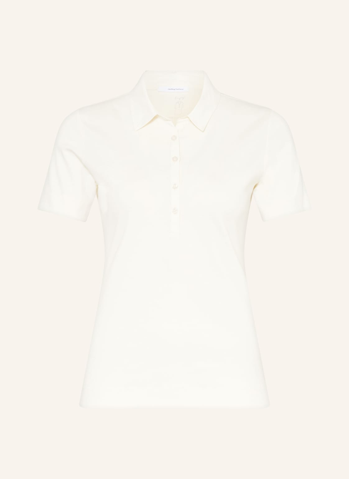 Darling Harbour Jersey-Poloshirt weiss von darling harbour