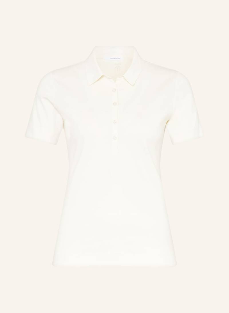 Darling Harbour Jersey-Poloshirt weiss von darling harbour