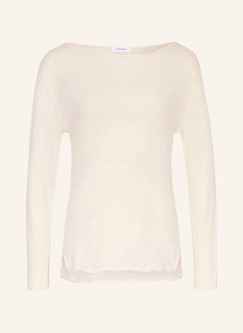 Darling Harbour Leinenpullover weiss von darling harbour