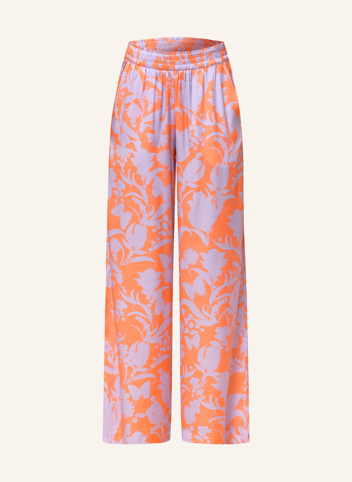 Darling Harbour Marlenehose Aus Seide orange von darling harbour