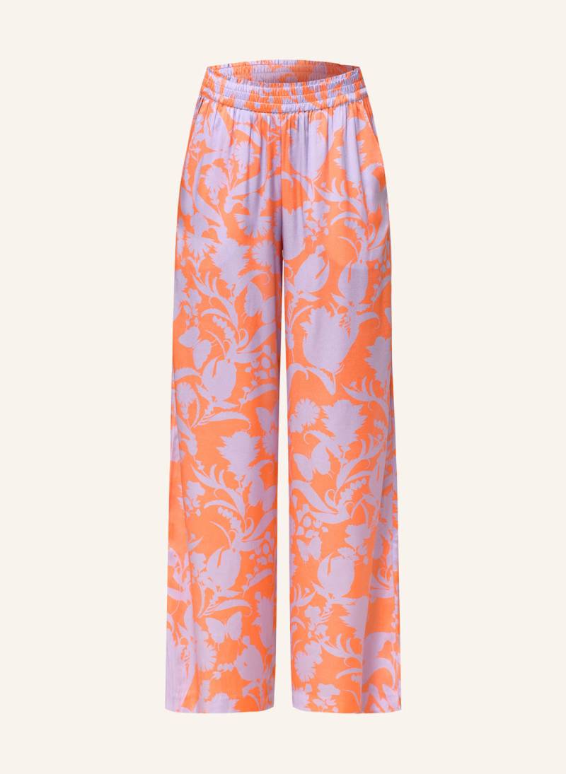 Darling Harbour Marlenehose Aus Seide orange von darling harbour