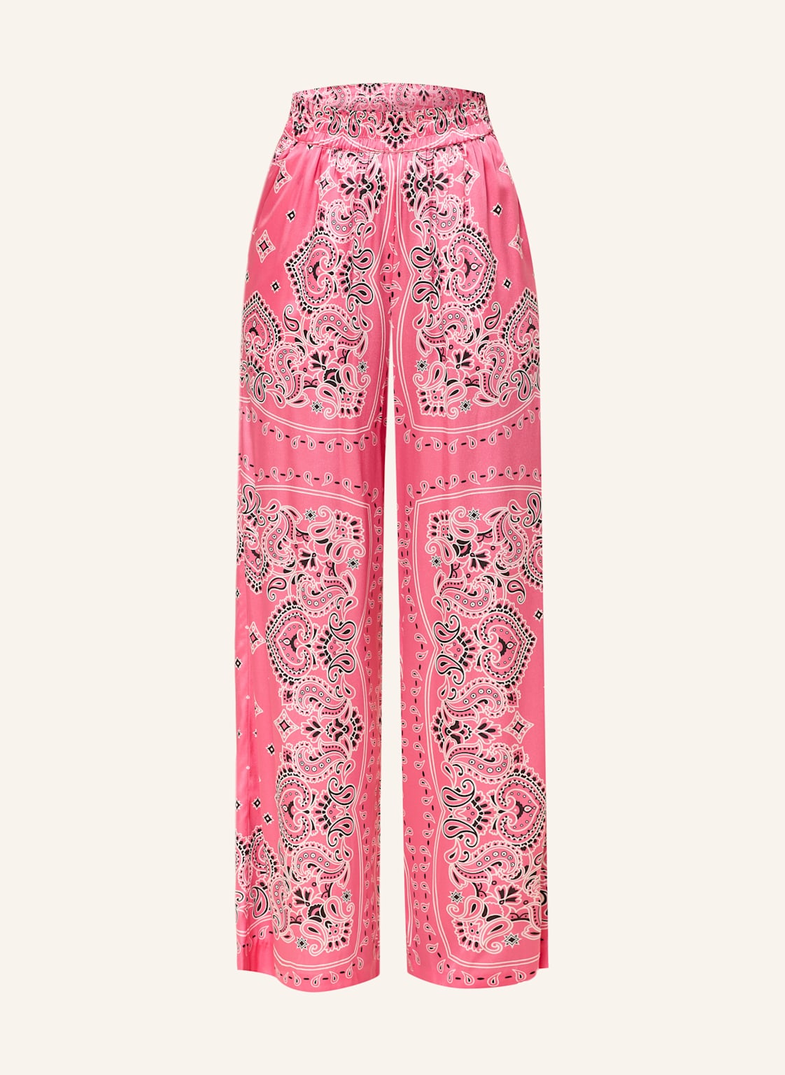 Darling Harbour Marlenehose Aus Seide rot von darling harbour