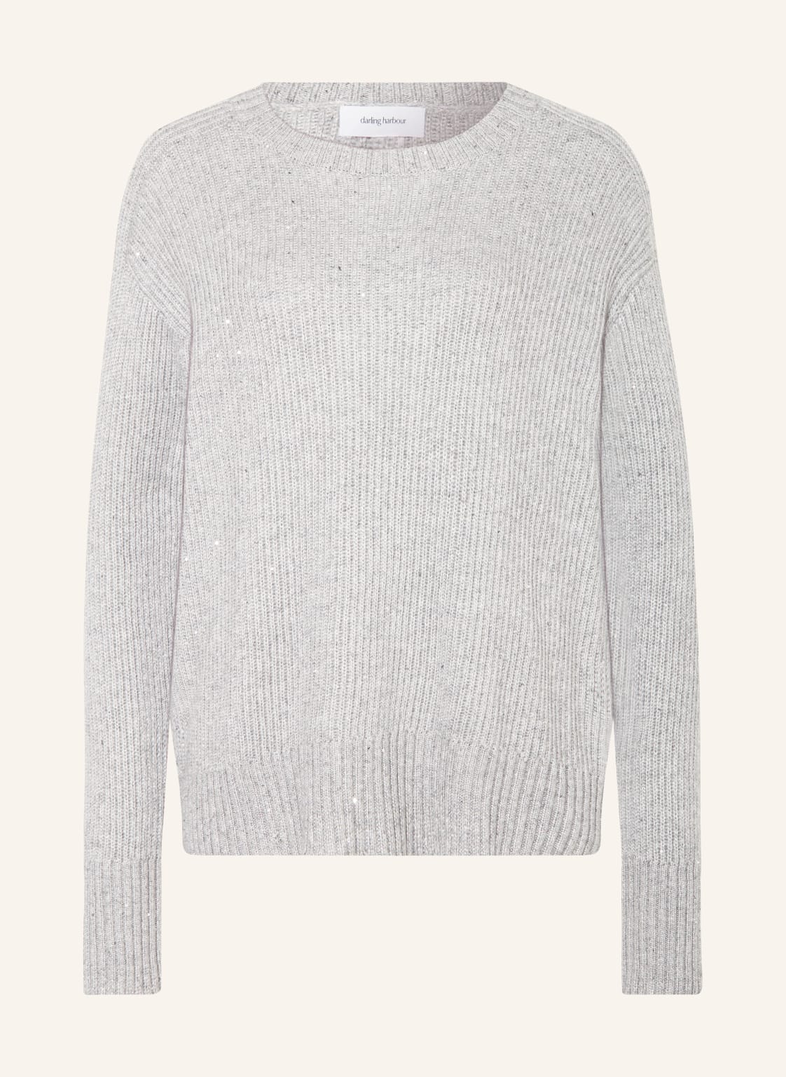 Darling Harbour Pullover Mit Cashmere grau von darling harbour