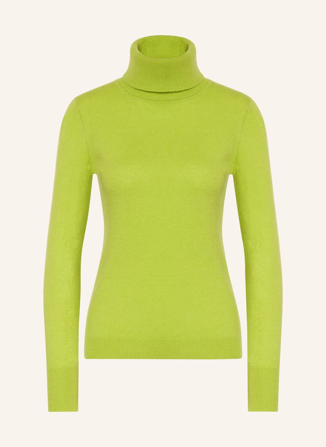 Darling Harbour Rollkragenpullover Aus Cashmere gruen von darling harbour