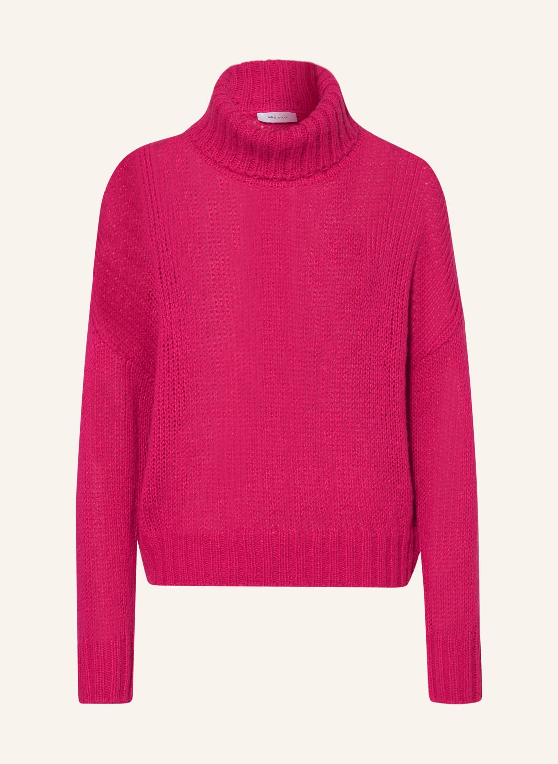 Darling Harbour Rollkragenpullover pink von darling harbour