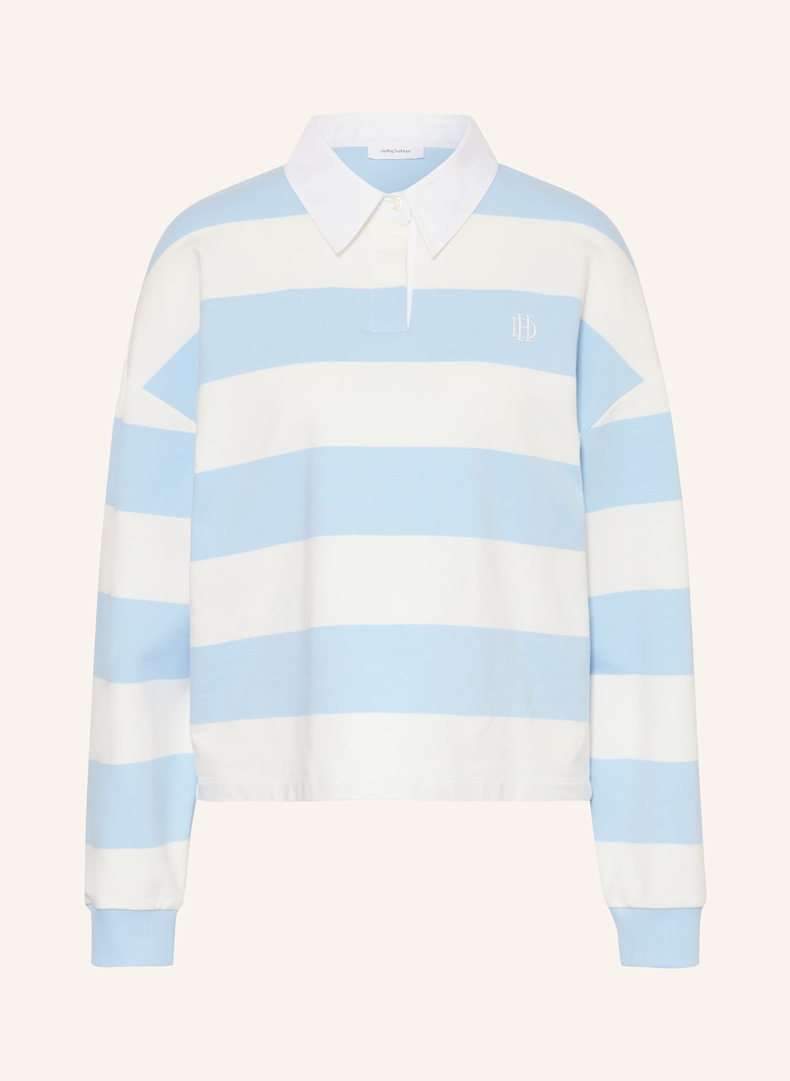 Darling Harbour Rugbyshirt blau von darling harbour
