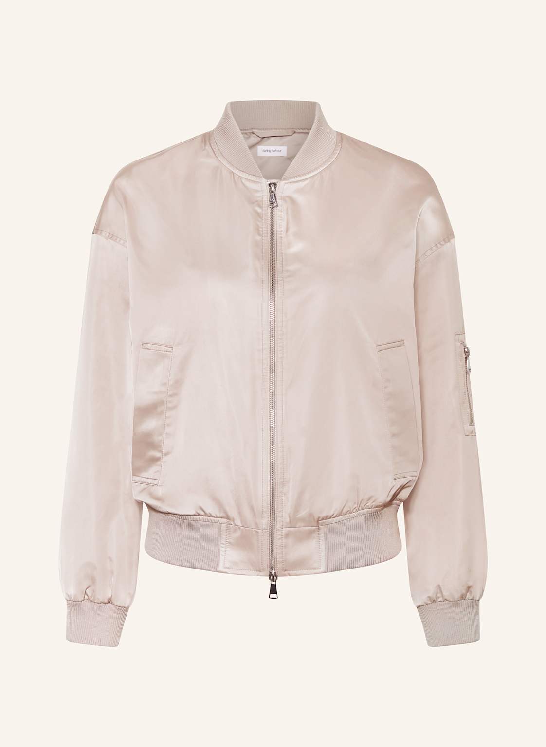 Darling Harbour Satinblouson beige von darling harbour