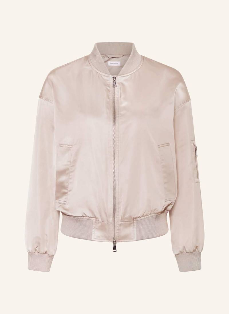 Darling Harbour Satinblouson beige von darling harbour