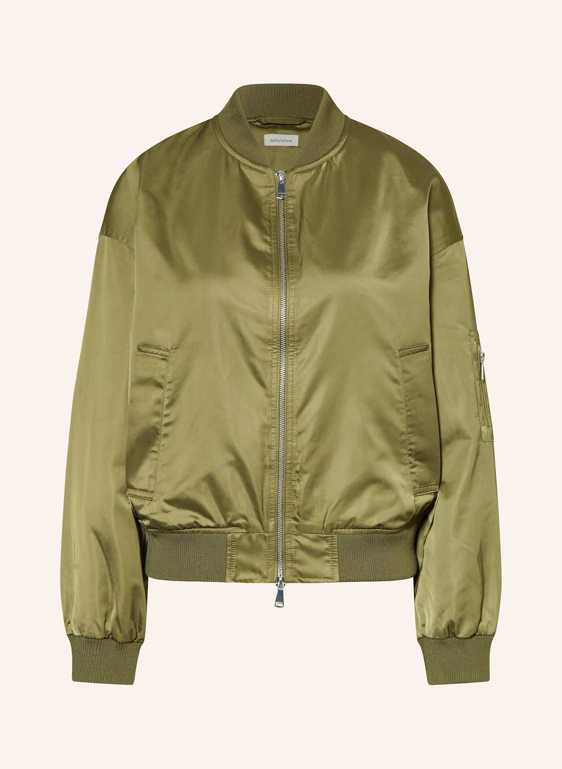 Darling Harbour Satinblouson gruen von darling harbour