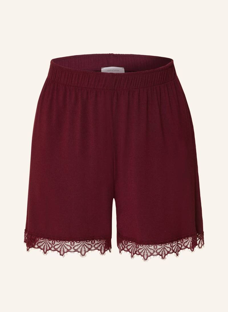 Darling Harbour Schlafshorts rot von darling harbour