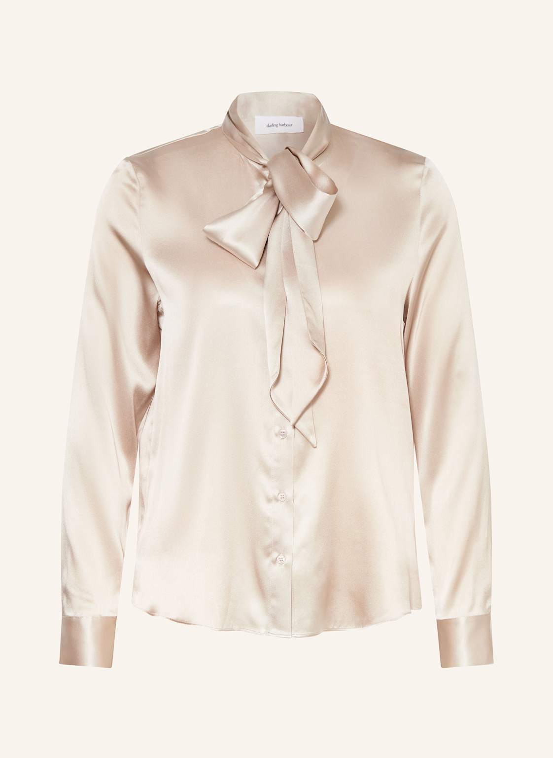 Darling Harbour Schluppenbluse Aus Seide grau von darling harbour