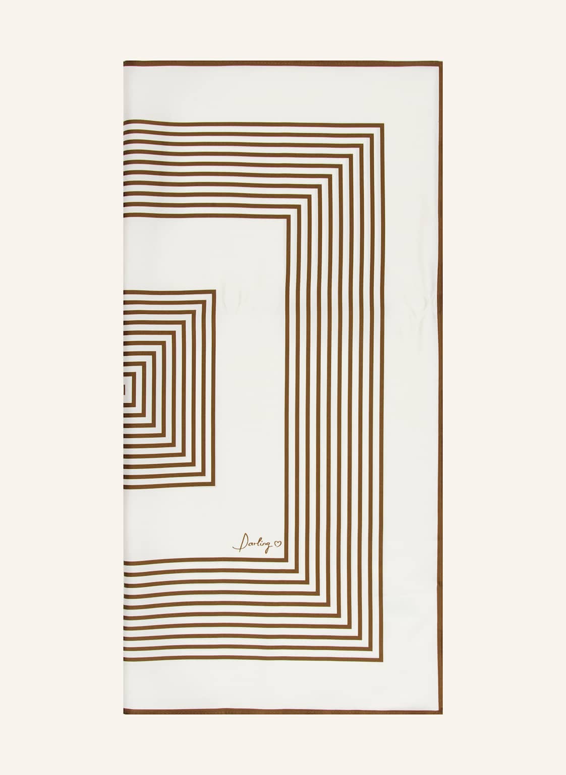 Darling Harbour Seidentuch weiss von darling harbour