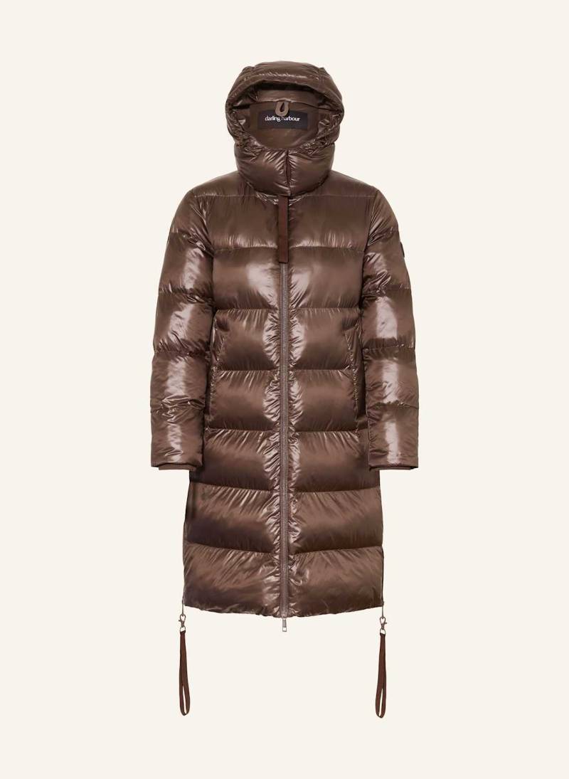 Darling Harbour Steppmantel braun von darling harbour