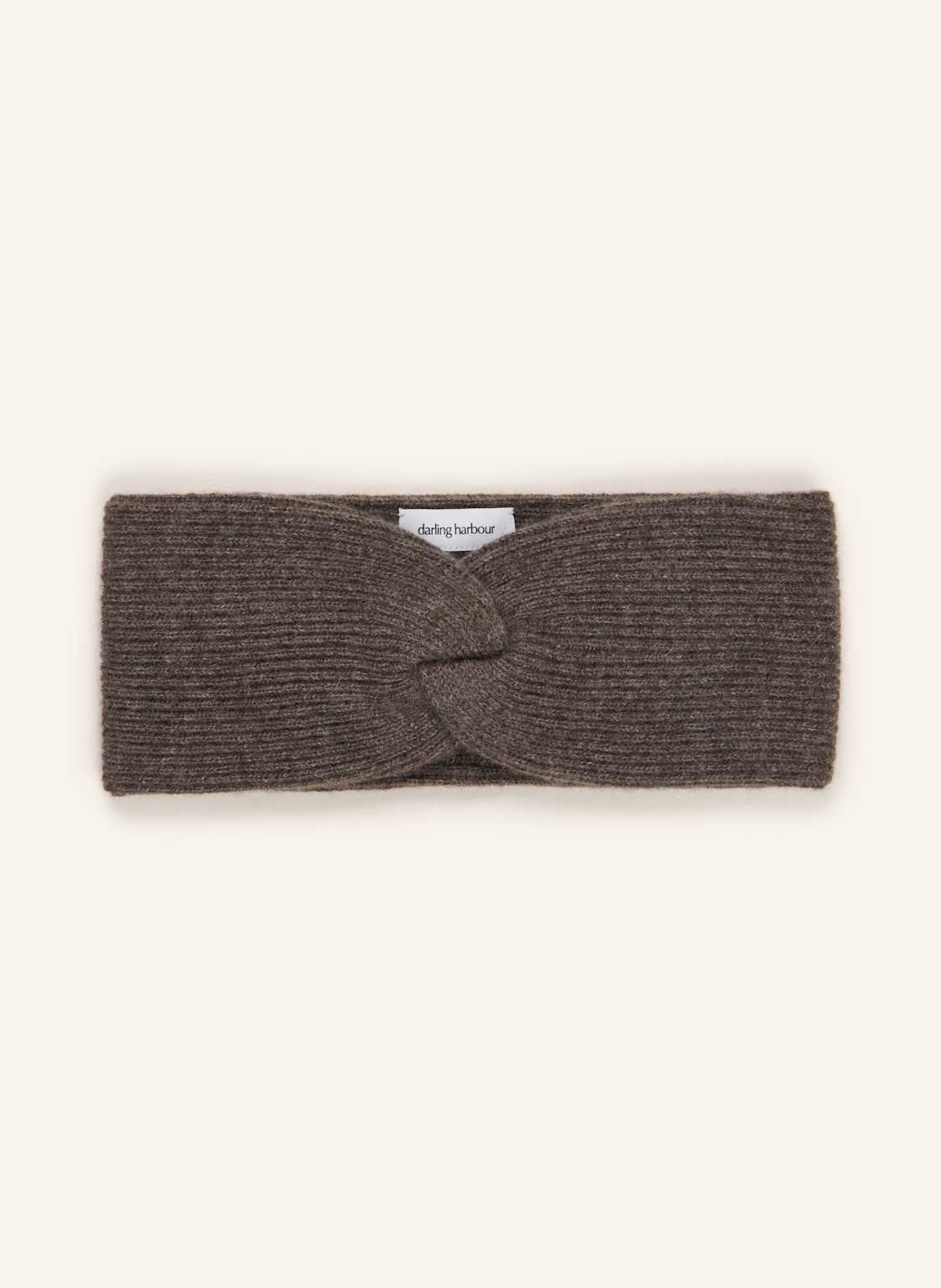 Darling Harbour Stirnband Aus Cashmere braun Darling Harbour Stirnband Aus Cashmere braun von darling harbour
